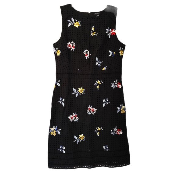 Ann Taylor Floral Eyelet Dress - Picture 1 of 8